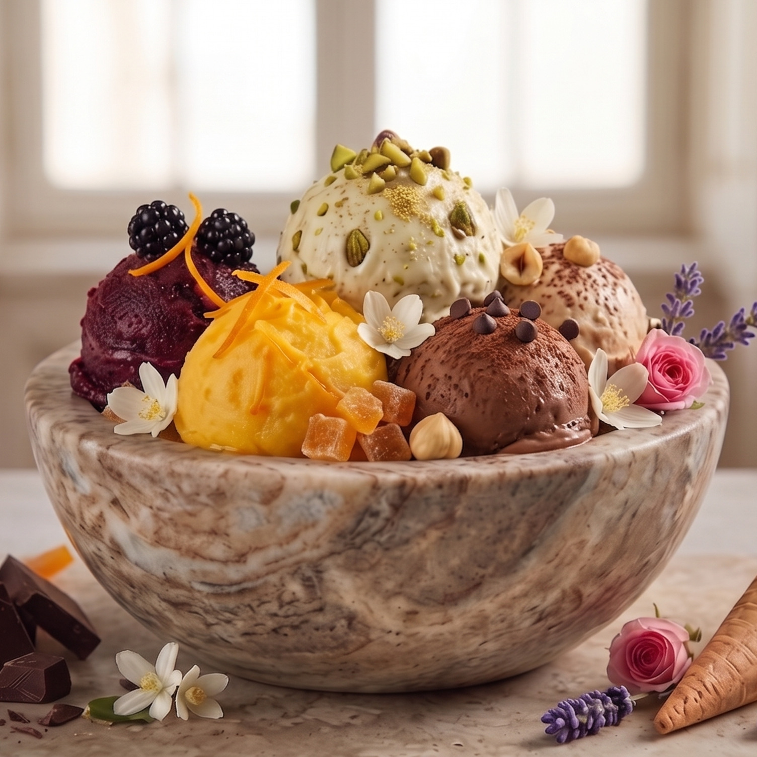 Seçilen 4 Çeşit 500 Gr Dondurma