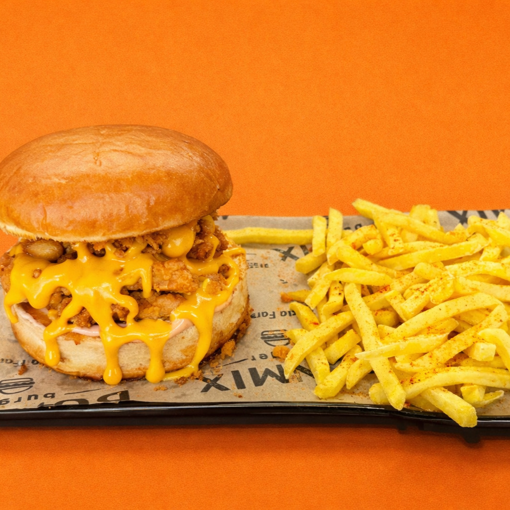 Cheese Pool Burger Menü