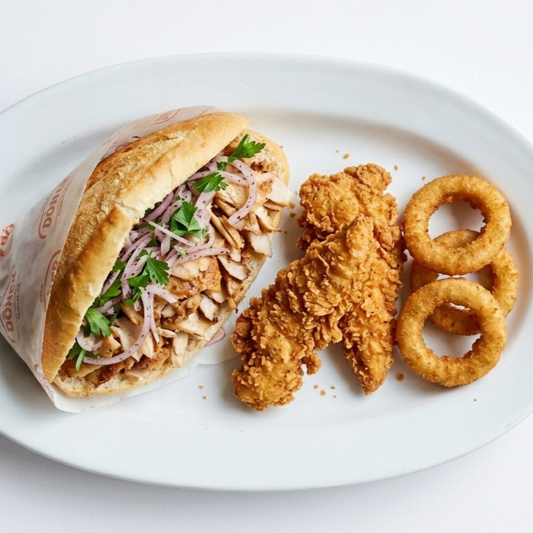 Döner ve Çıtır Tavuklu Menü