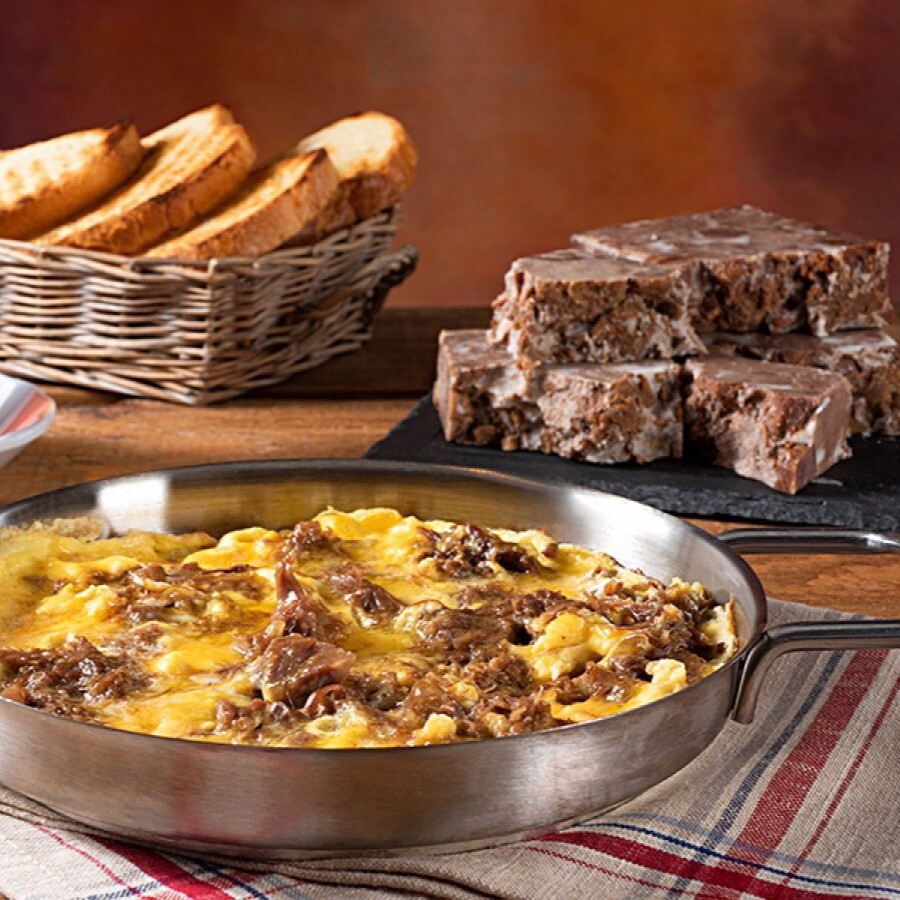 Kavurmalı Omlet