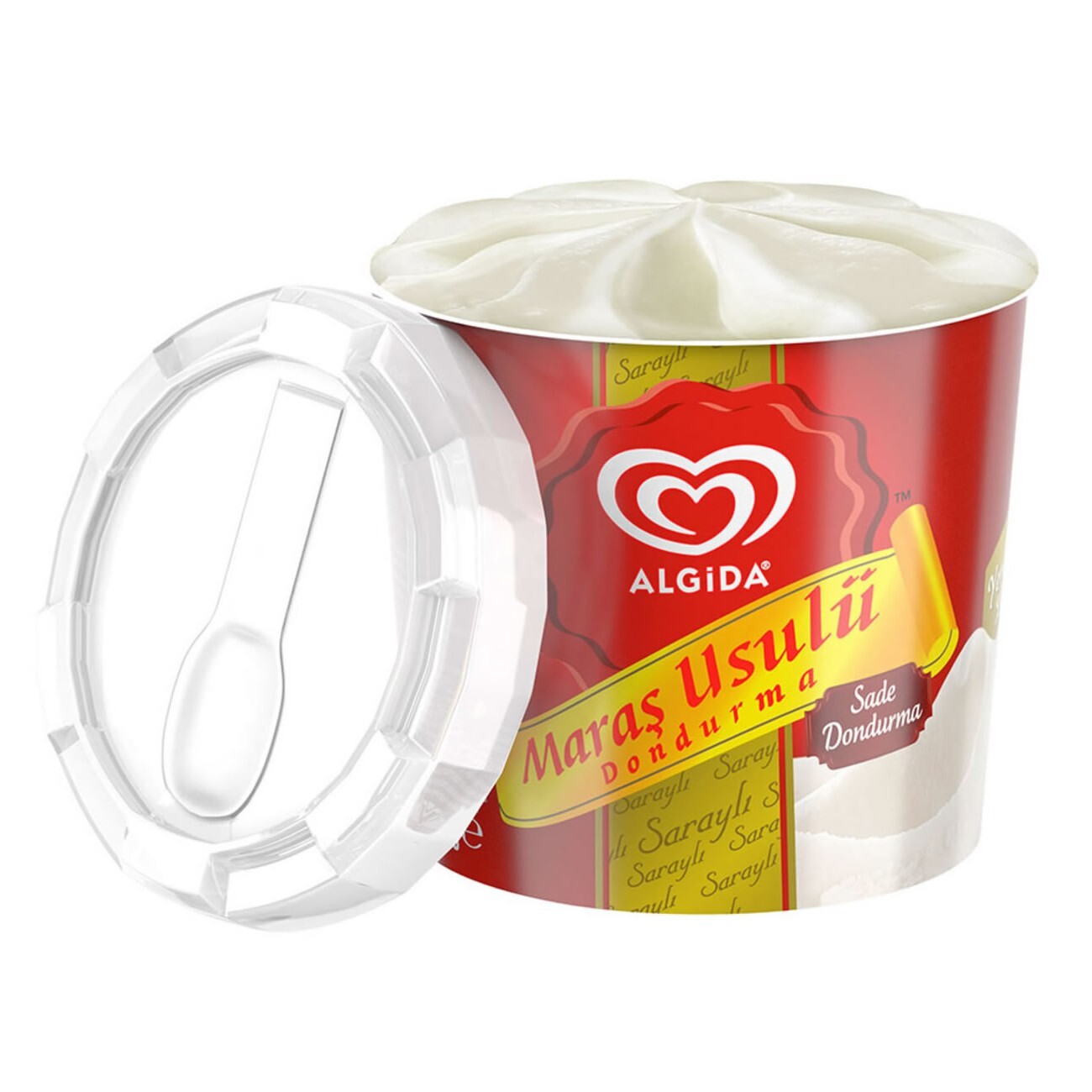 Algida Maraş Usulü Sade Dondurma Cup (100 ml)