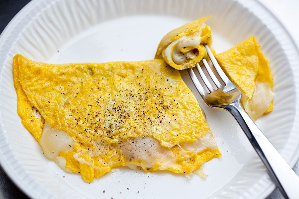 Kaşarlı Omlet