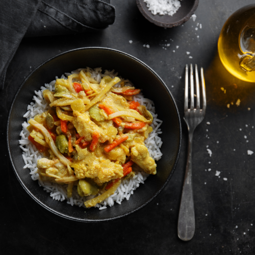 Köri Soslu Tavuk / Chicken in Curry Sauce