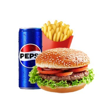 Et Burger Menü