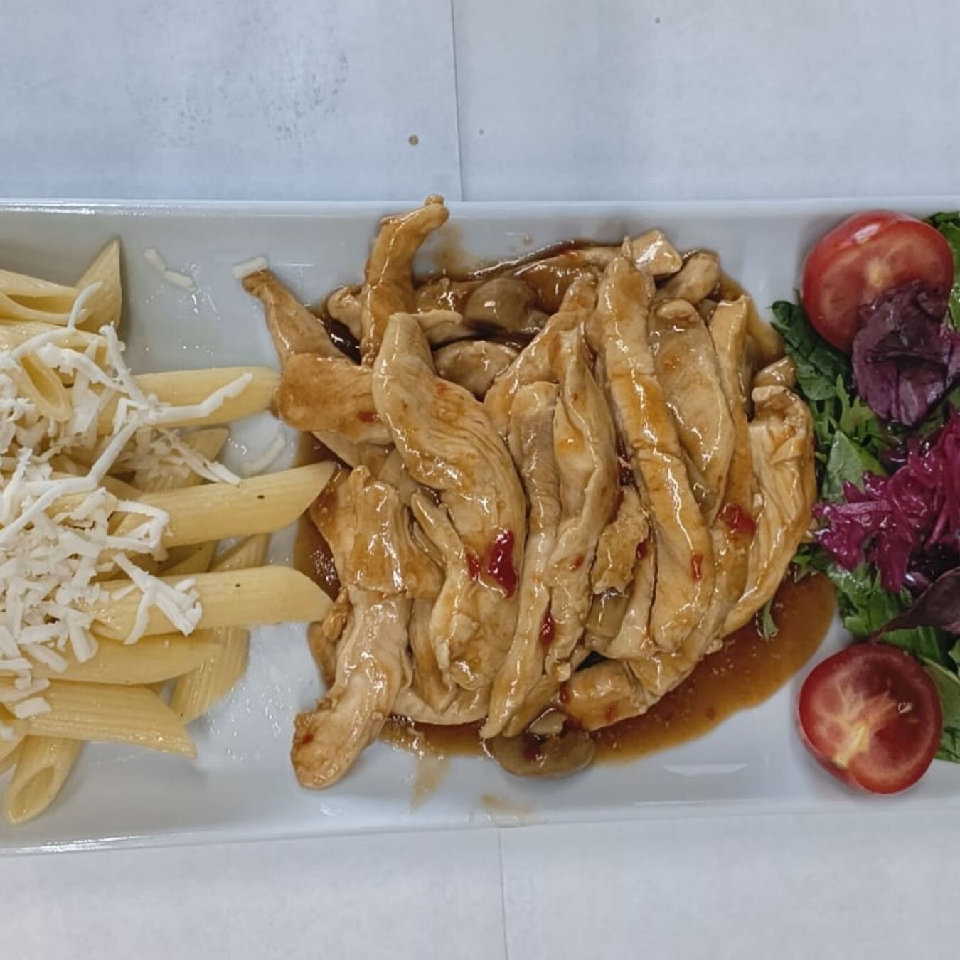 Noodle Soslu Chicken
