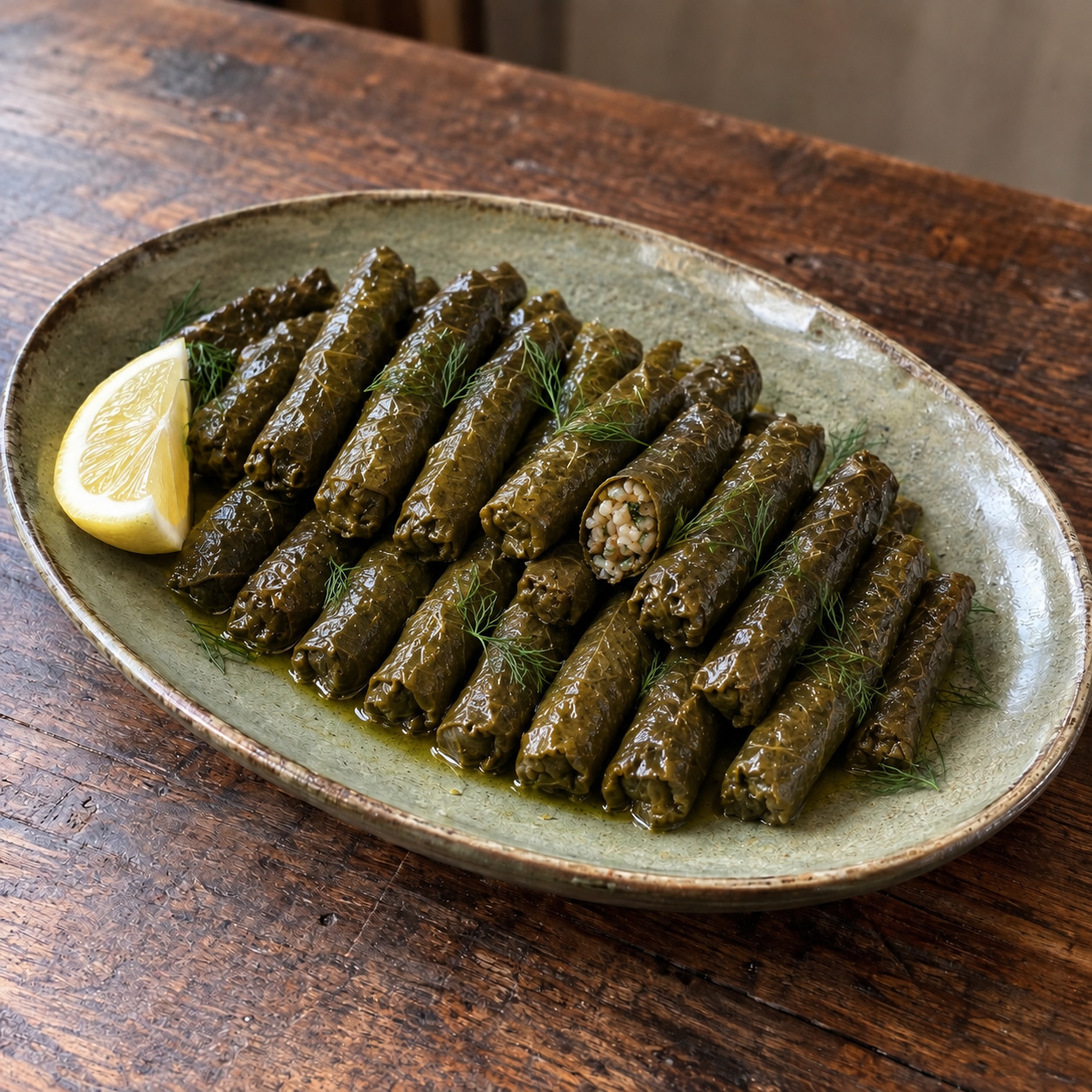 Zeytinyağlı Yaprak Sarma (1 kg.)