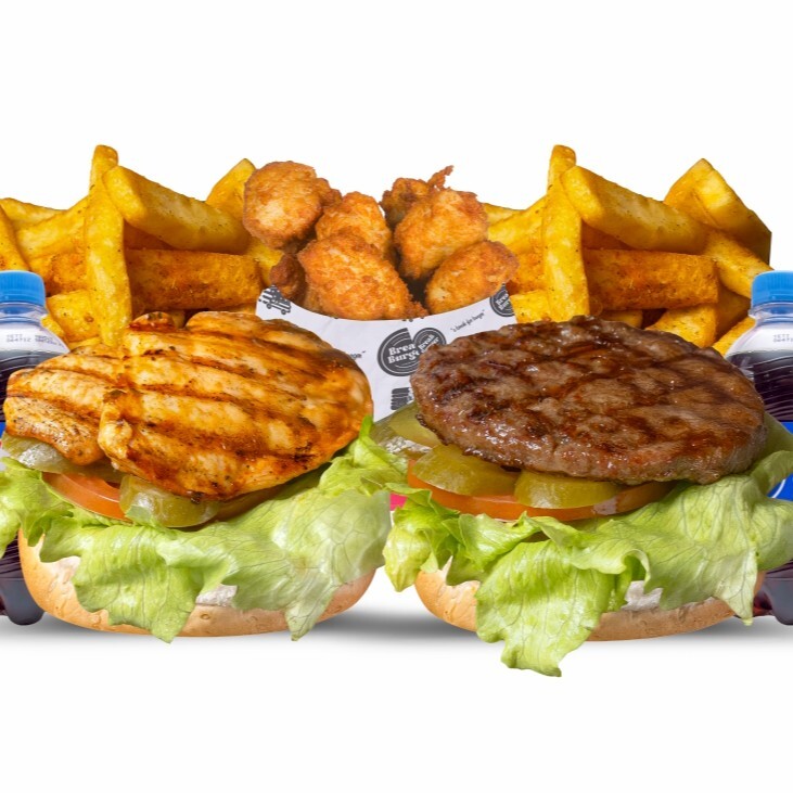 Fiftififti Burger Menü
