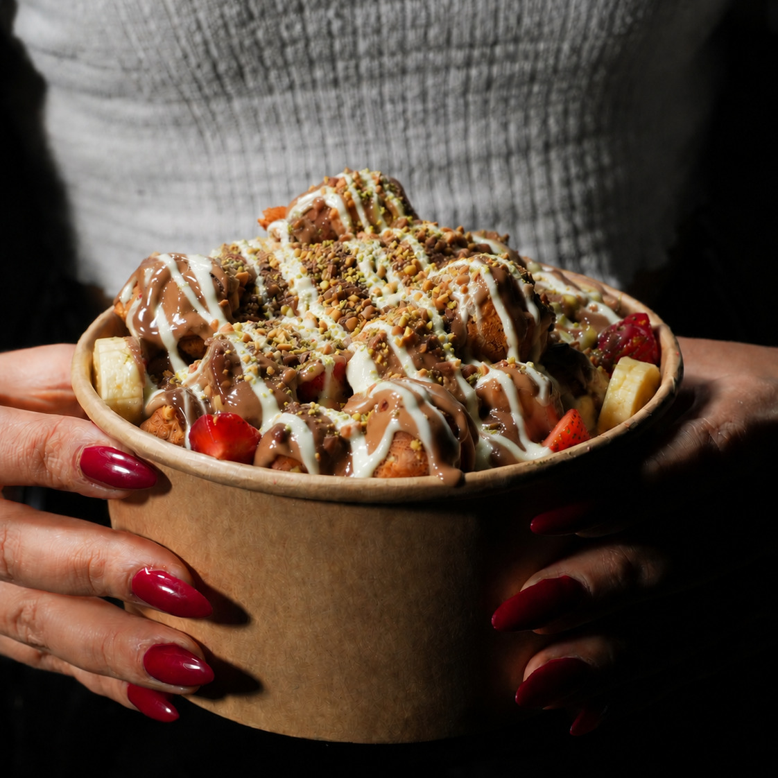 Karışık Waffle