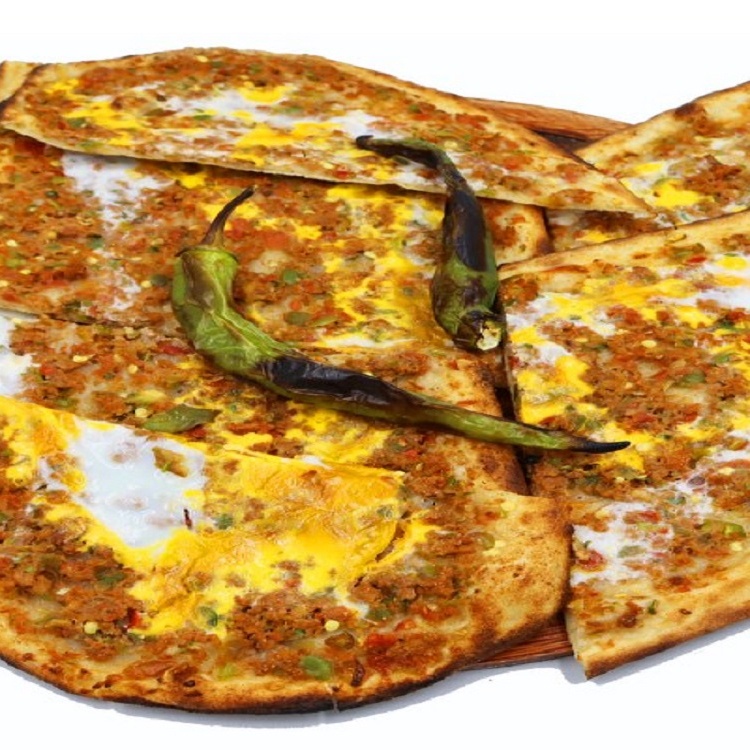 Kıymalı Kaşarlı Pide+Sütaş Ayran+Salata