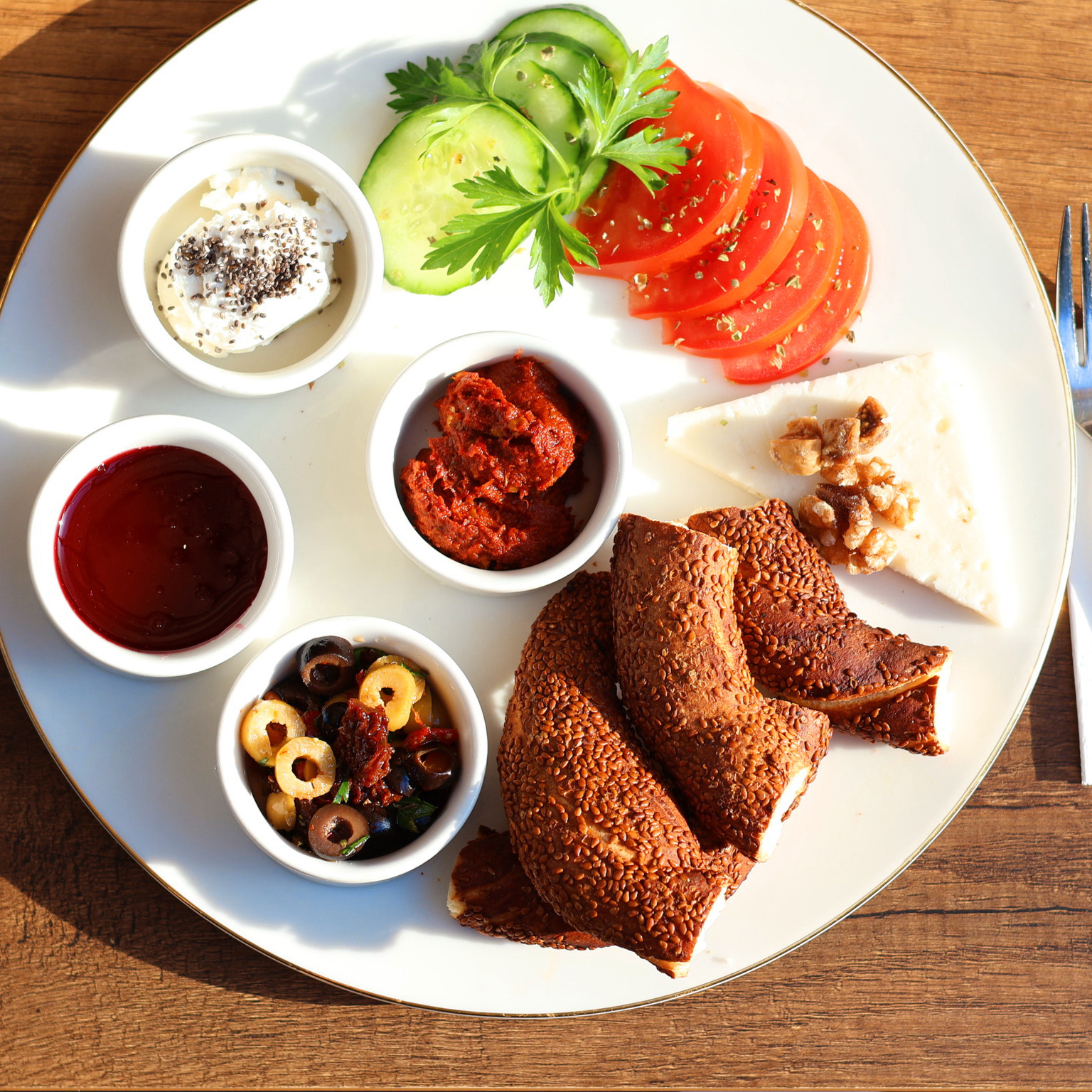 *Fırsat* Simit Tabağı