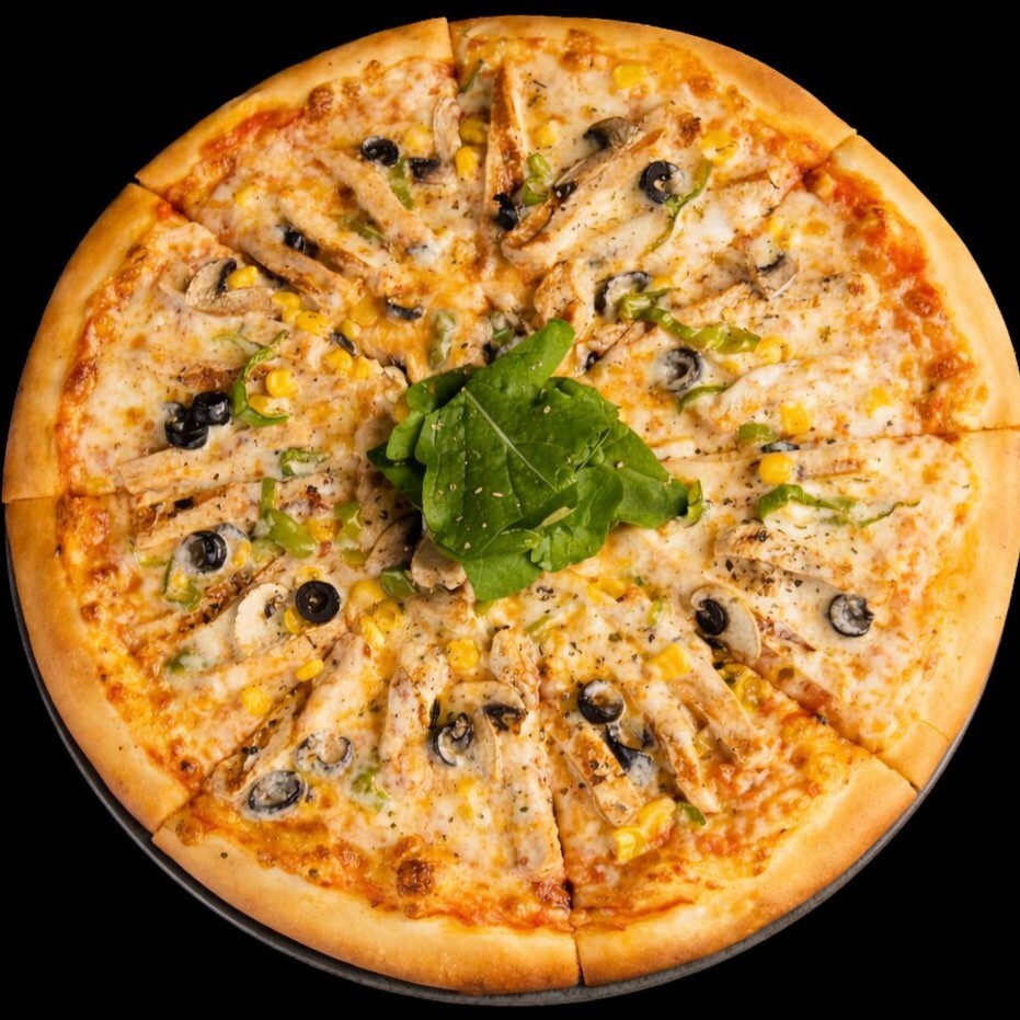 Tavuklu Pizza (Büyük Boy)