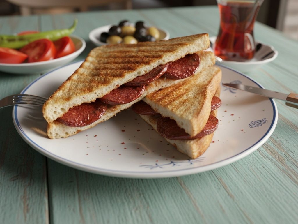 Sucuklu Tost