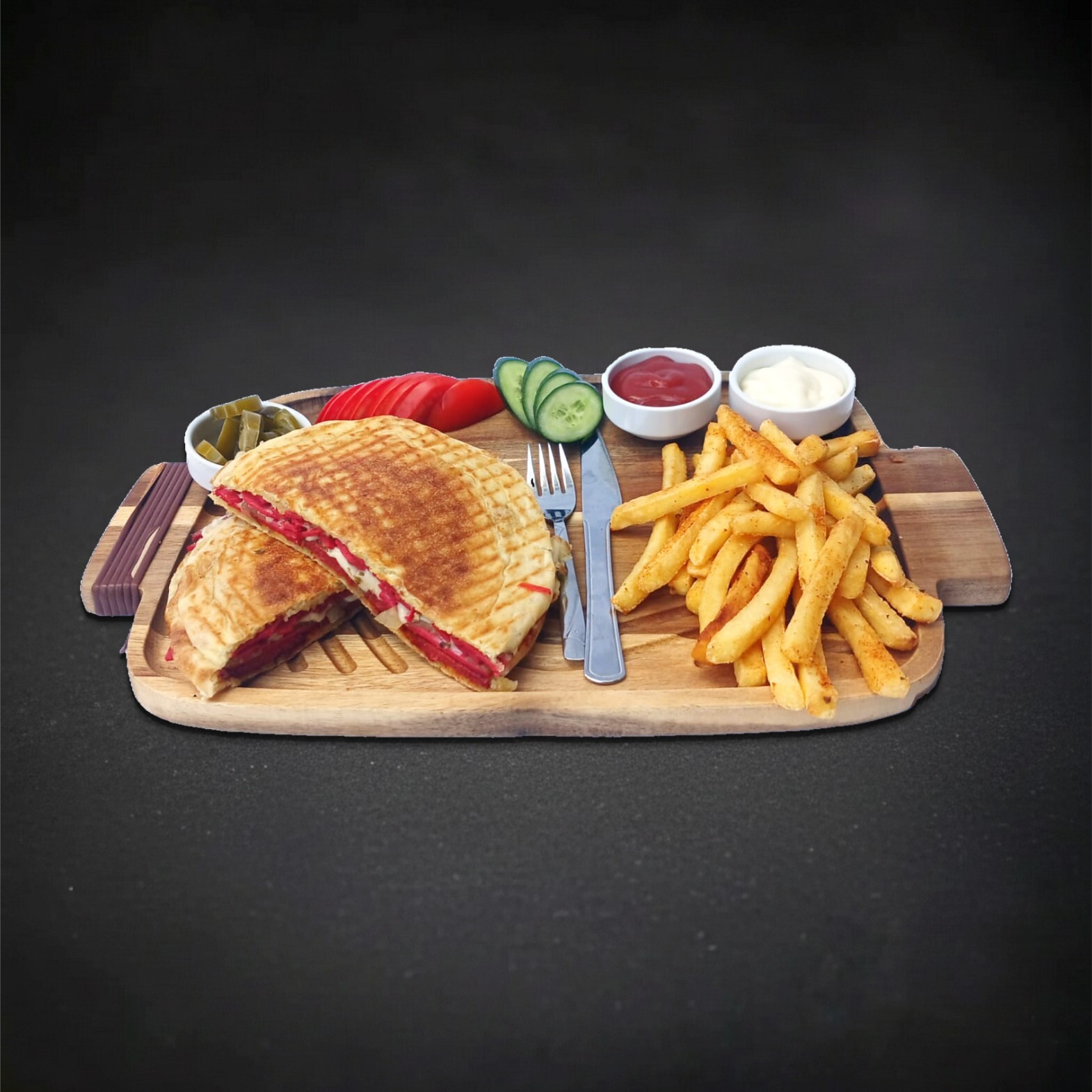 Klasik Bazlama Tost