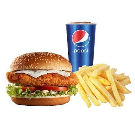 Tavuk Burger Menü