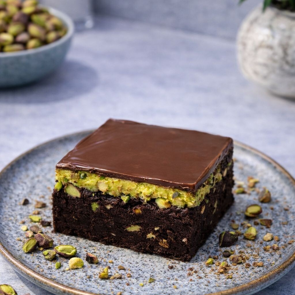 Antep Fıstıklı Brownie