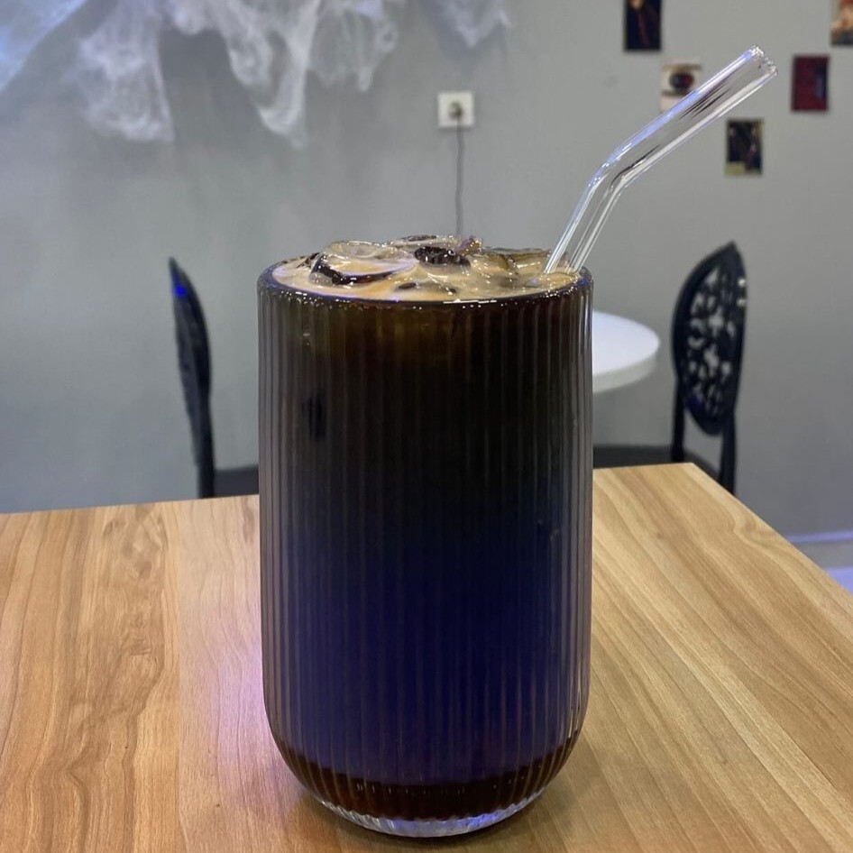 Ice Dark Blue Latte