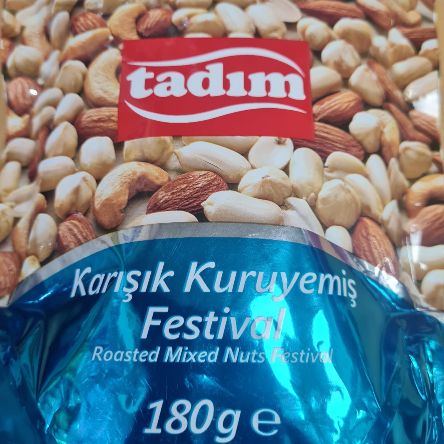 Tadım 180 gr Karışık Kuruyemiş Festival