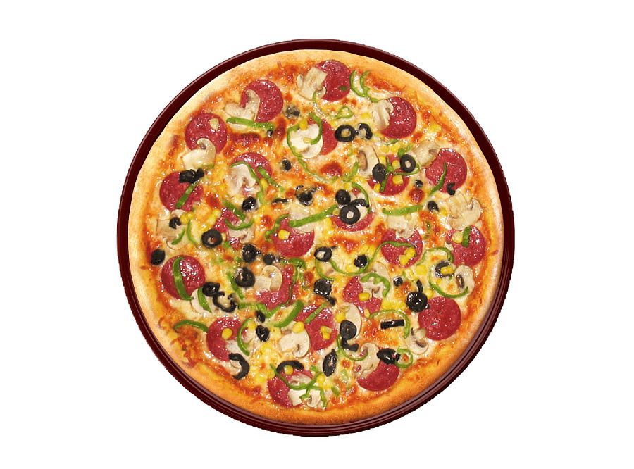 Medium Menü 28 Cm Karişik Pizza