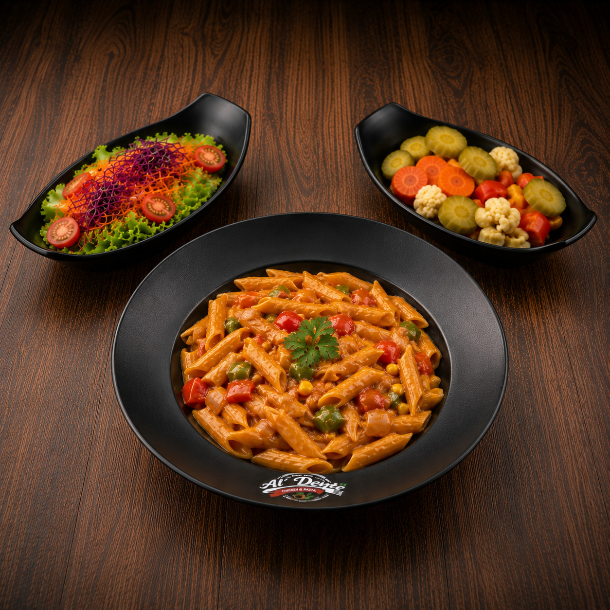 Tatlı Ekşi Soslu Penne