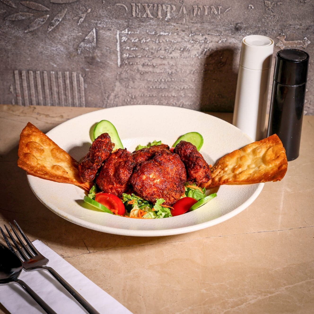 Çıtır Tavuk Salata