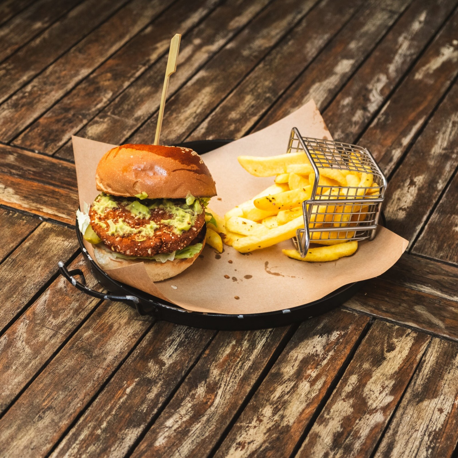 Vegan Avokado Burger