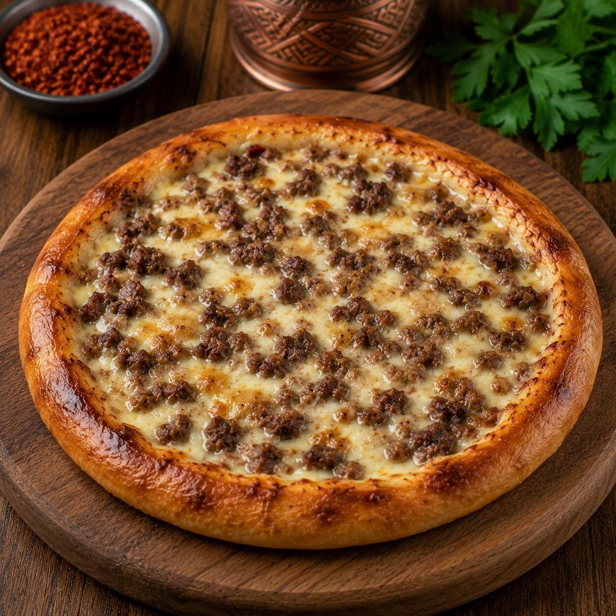 Trabzon Pidesi Kavurmalı Kaşarlı