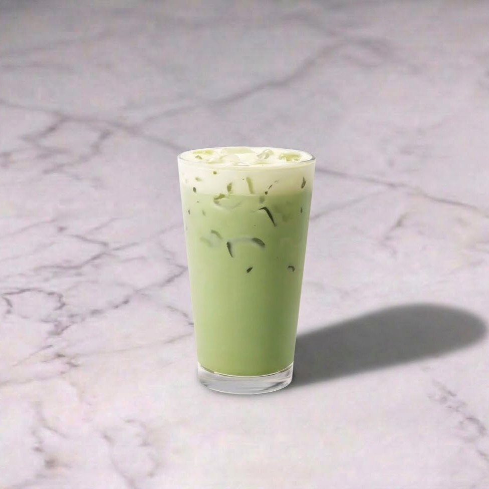 Iced Matcha Latte (16 Oz)