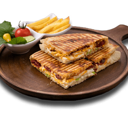 Bazlama Ekmek karışık Yumurtalı