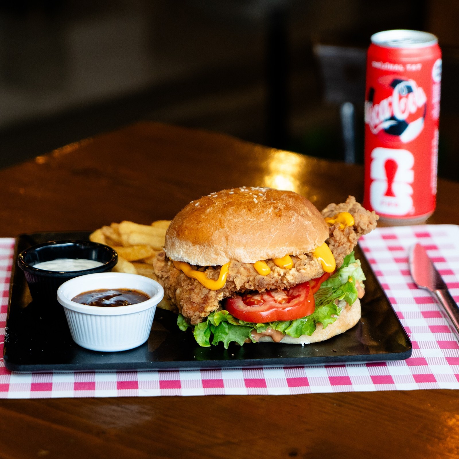 Çıtır Tavuk Burger Menü