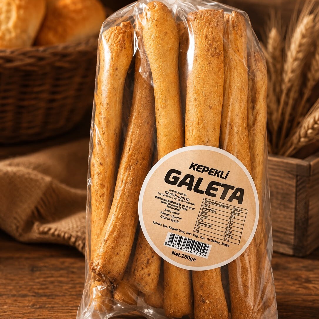 Kepekli Galeta 250 gr