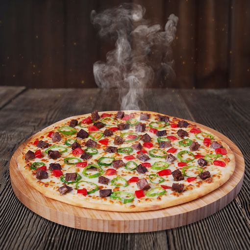 Crakers Kavurmalı Pizza (Büyük)