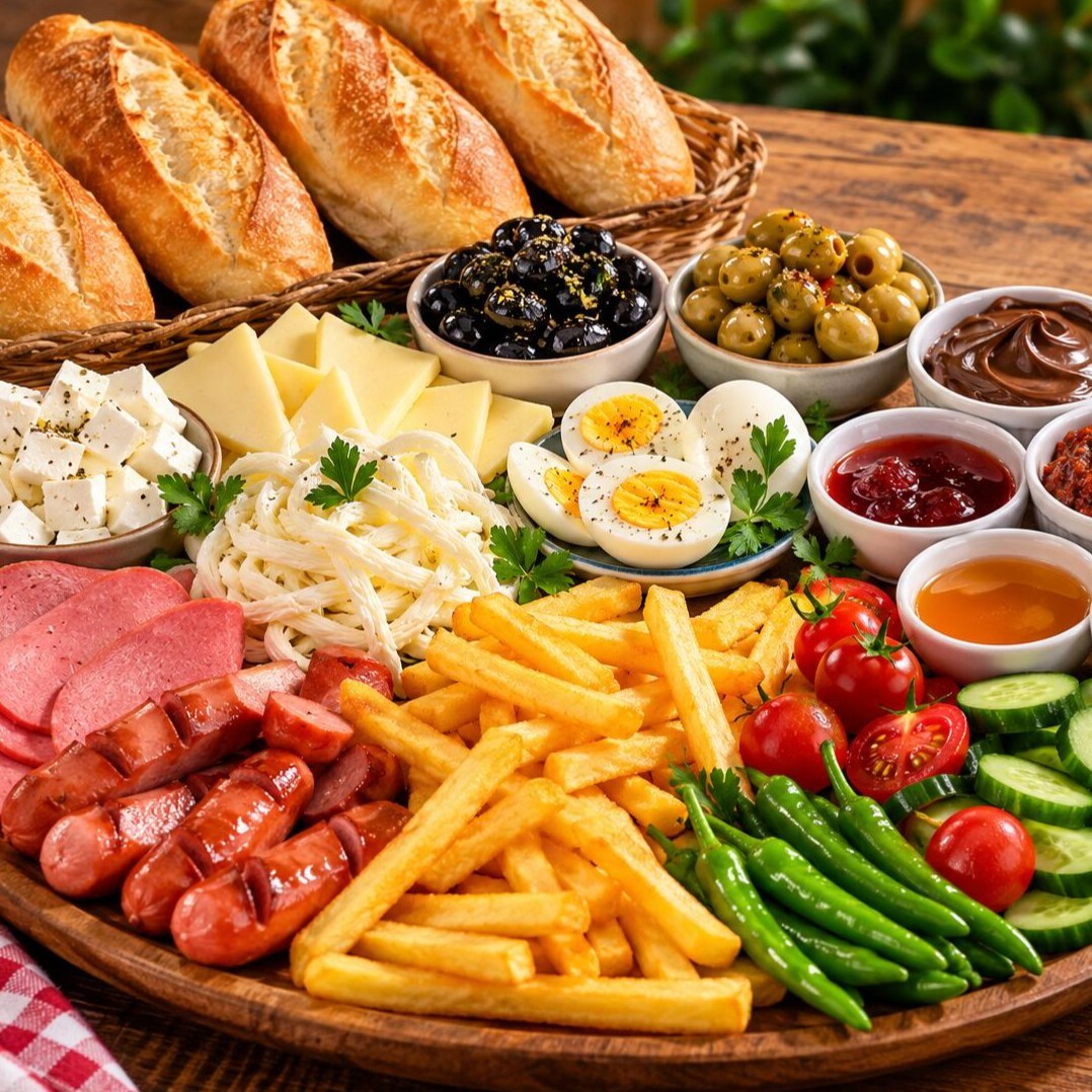 Kahvaltı Tabağı (3 Kişilik)