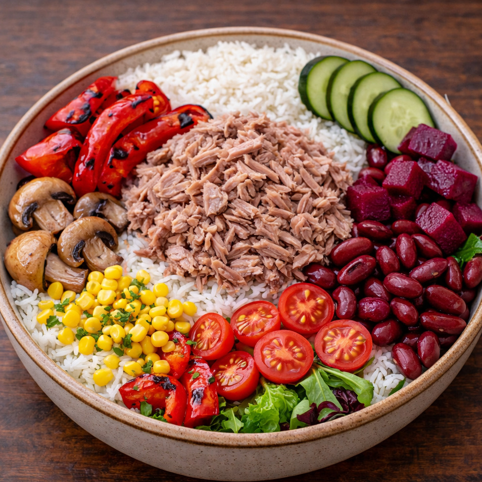 Ton Balıklı Basmati Bowl