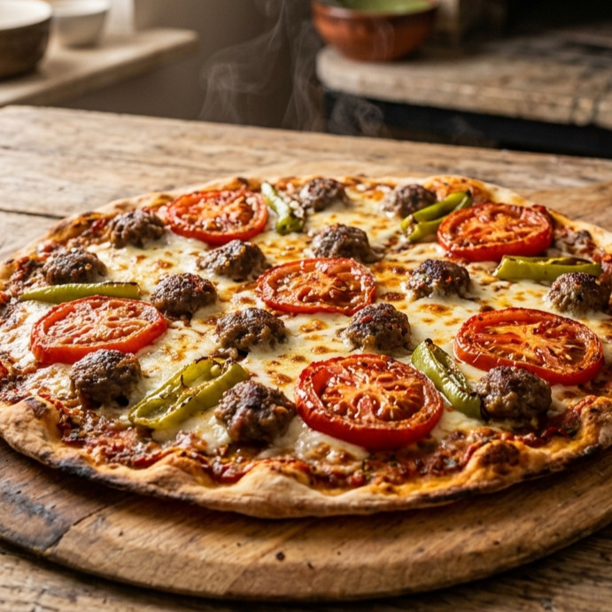 Köfteli Pizza