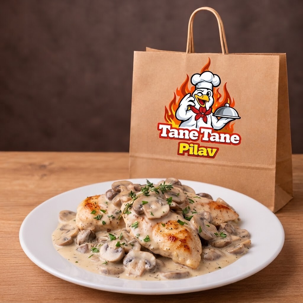 Kremalı Mantarlı Tavuk (230 Gr)