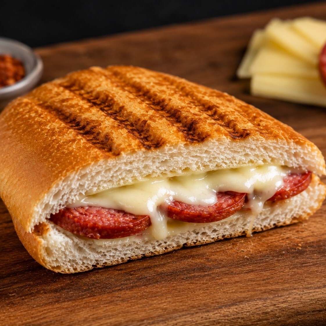 Yarım Ekmek Karışık Tost