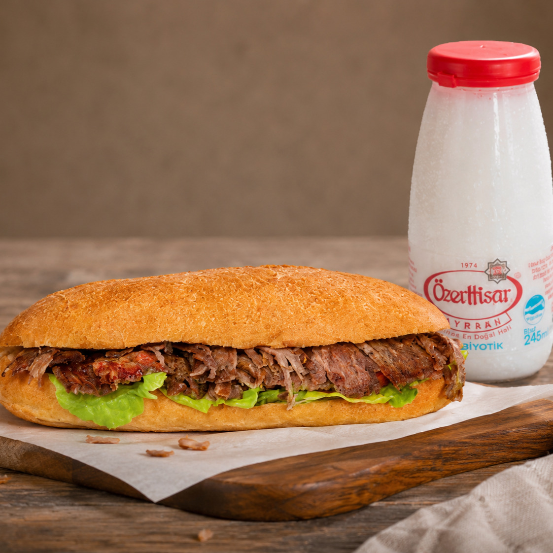 Et Döner Ayran Menü