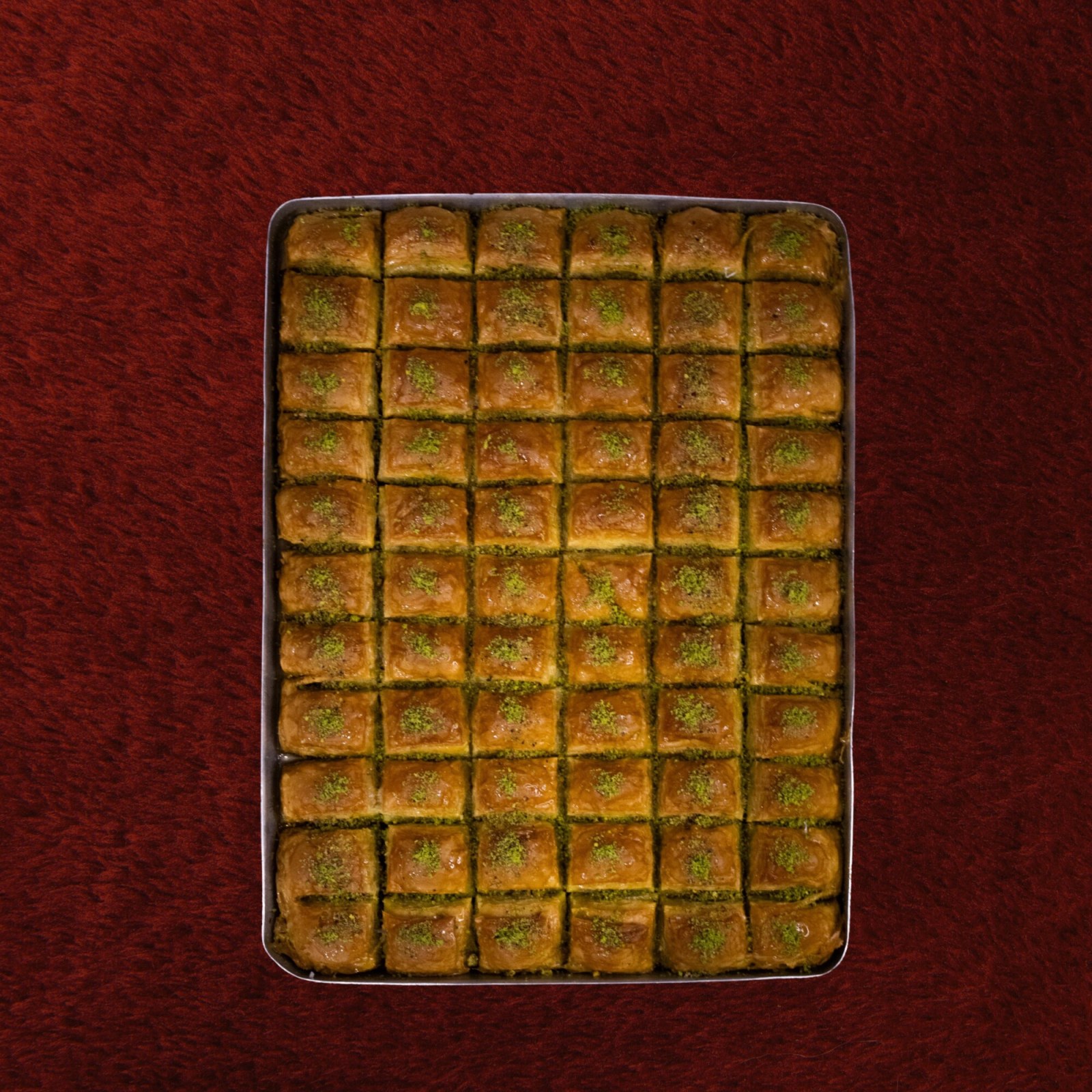Tepsi Antep Fıstıklı Baklava (3 kg)