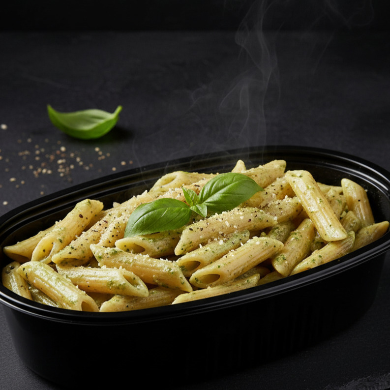 Fesleğenli Kremalı Penne