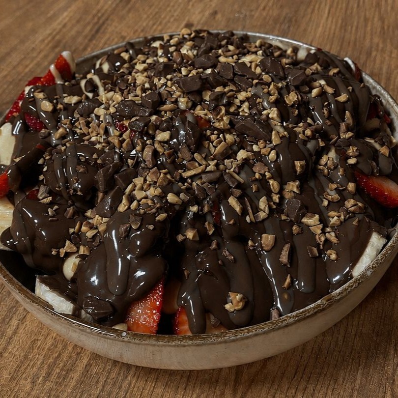 Bitter Çikolatalı Waffle Bowl (xxl)