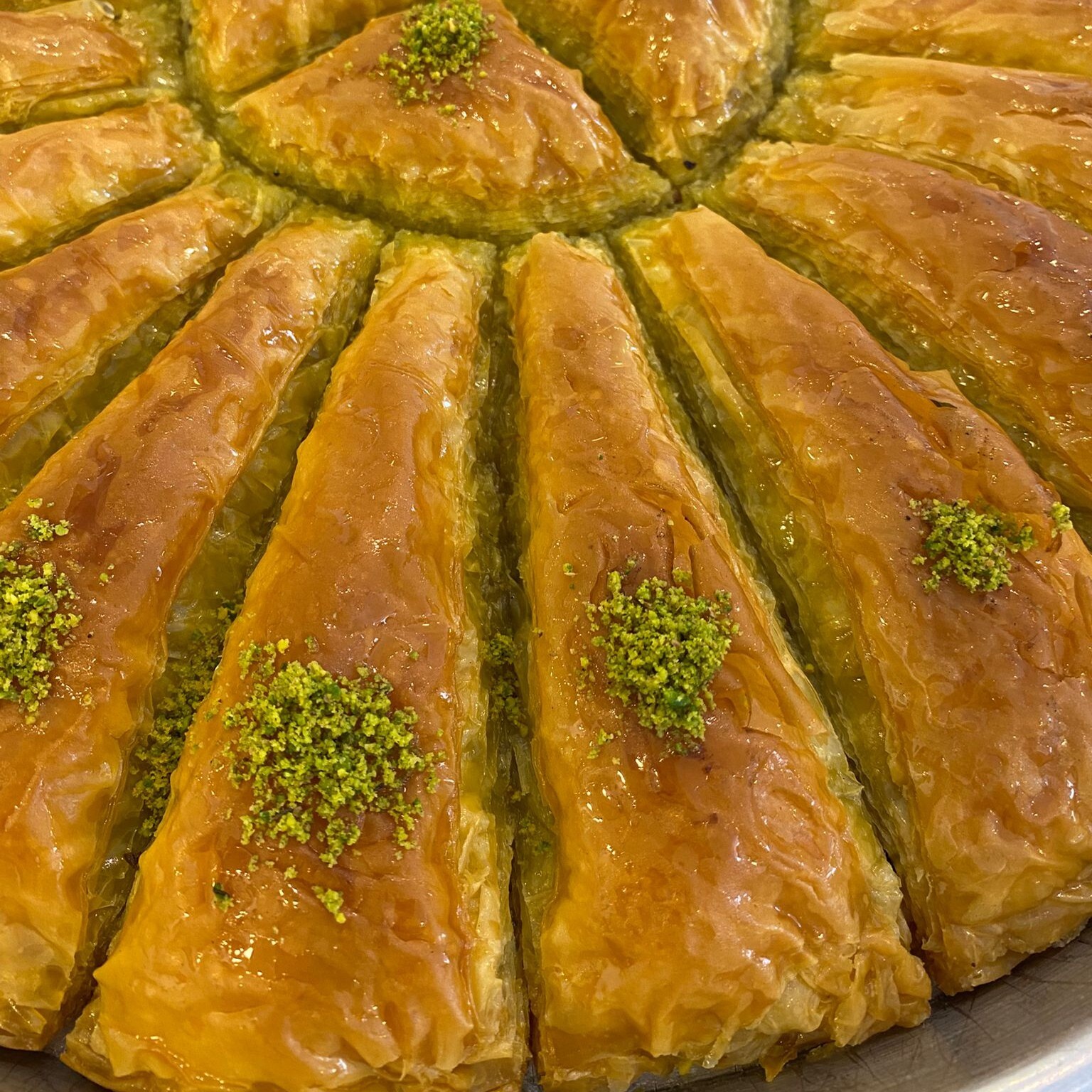 Fıstıklı Havuç Dilim Baklava (500 gr.)
