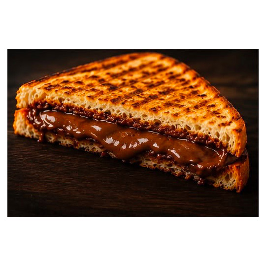 Nutellalı Tost (Bazlama Ekmeği)