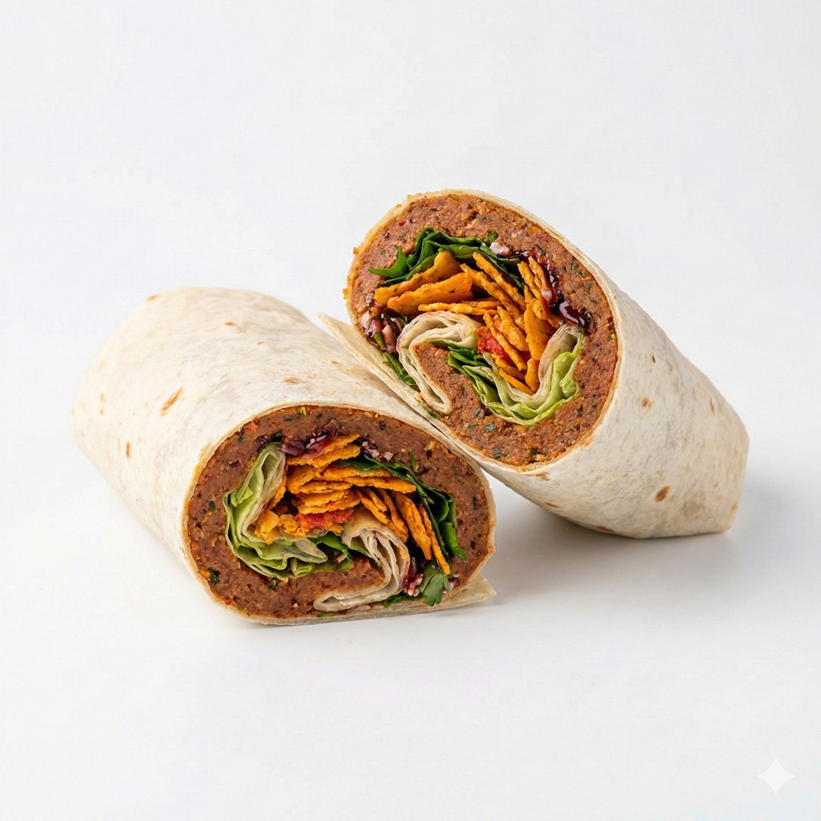 Doritos'lu Çiğ Köfte Dürüm