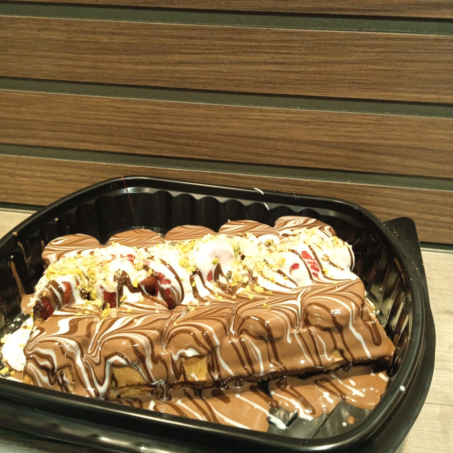 Bruksel Waffle (Karamel Aromalı)