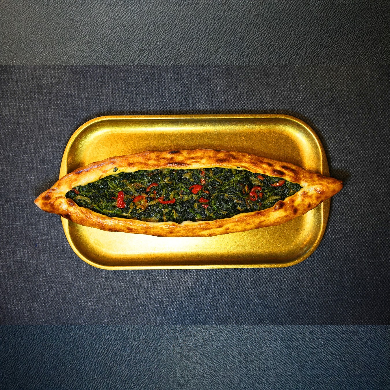 Ispanaklı Peynirli Pide