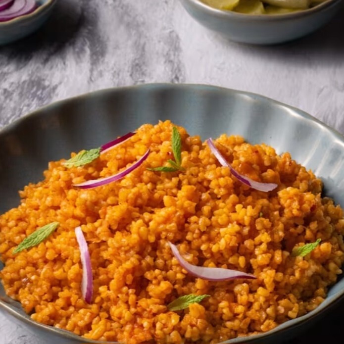 Gurme Tane Tane Bulgur Pilavı Pir Hasan Pilavcı Dolu Dolu Pilav