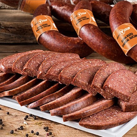Köfteci Yusuf Dana Kuzu Kangal Sucuk (Fermente) (1000 gr.)