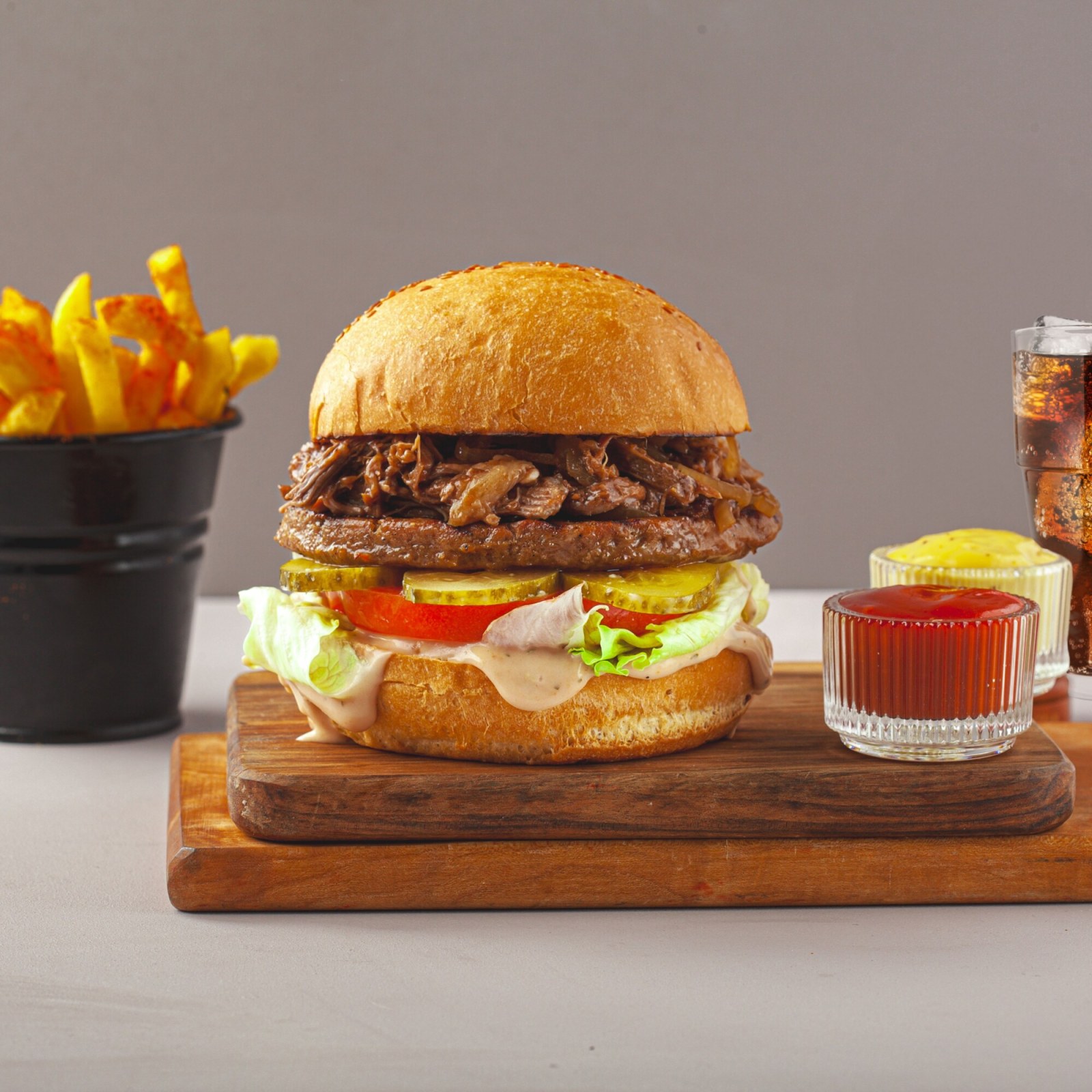 Köfteli Queen's Burger Menü