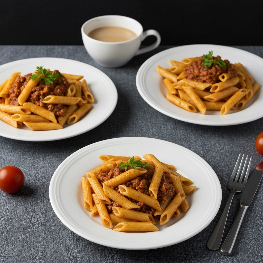 Kremalı Mantarlı Penne