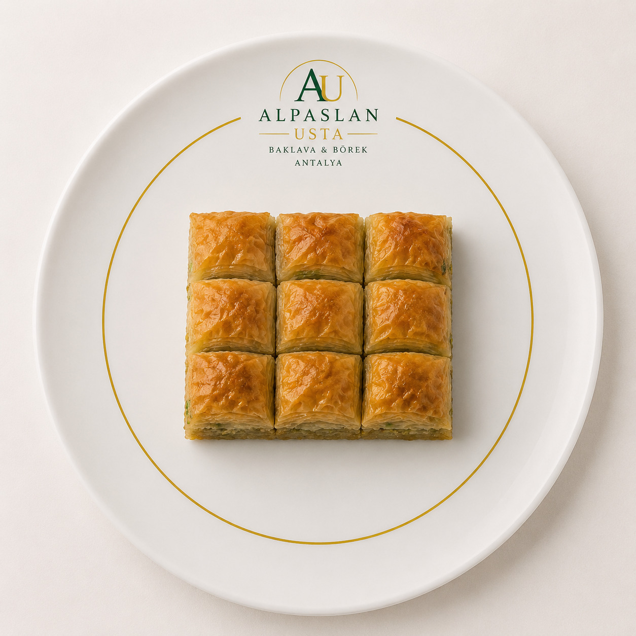 Fıstıklı Özel Baklava (500 gr)